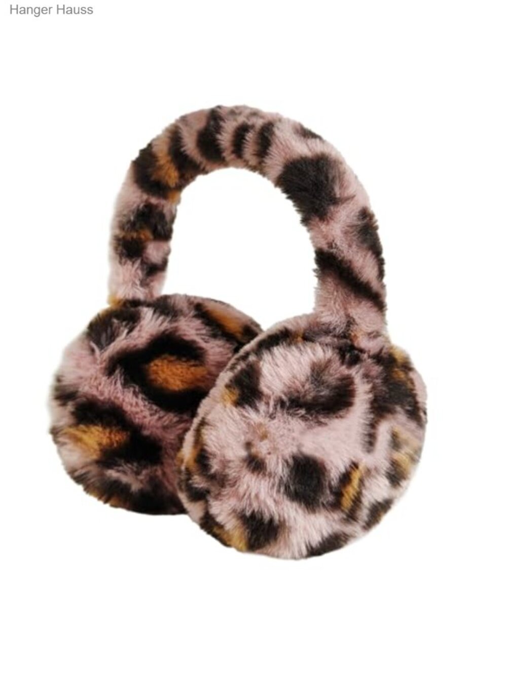 Plush Leopard Earmuffs Faux Fur Warm Winter Ear Muffs
